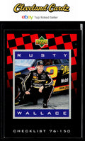 1995 Upper Deck #150 Rusty Wallace