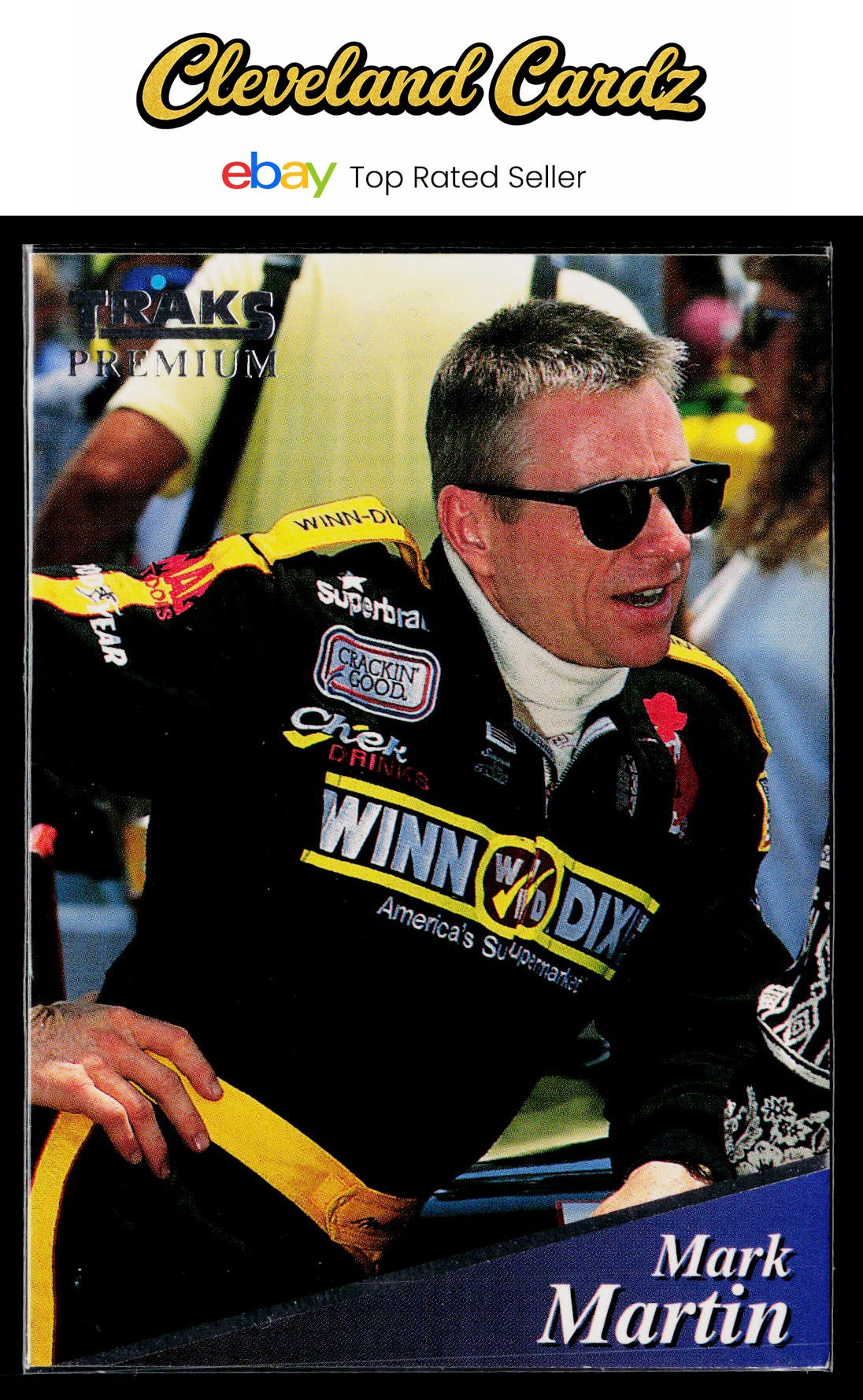 1994 Traks #176 Mark Martin