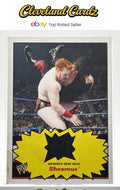 2012 Topps WWE #NNO Sheamus Event-Worn Shirt Relics Black
