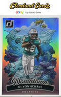 2025 Donruss #10 De’Von Achane Downtown!