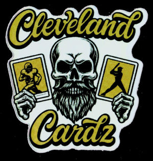 2 inch Holographic Cleveland Cardz Merch Sticker