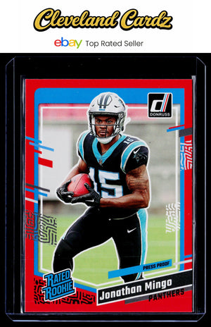 2023 Donruss #312 Jonathan Mingo Press Proof Red RC