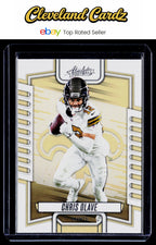2023 Panini Absolute #72 Chris Olave Green