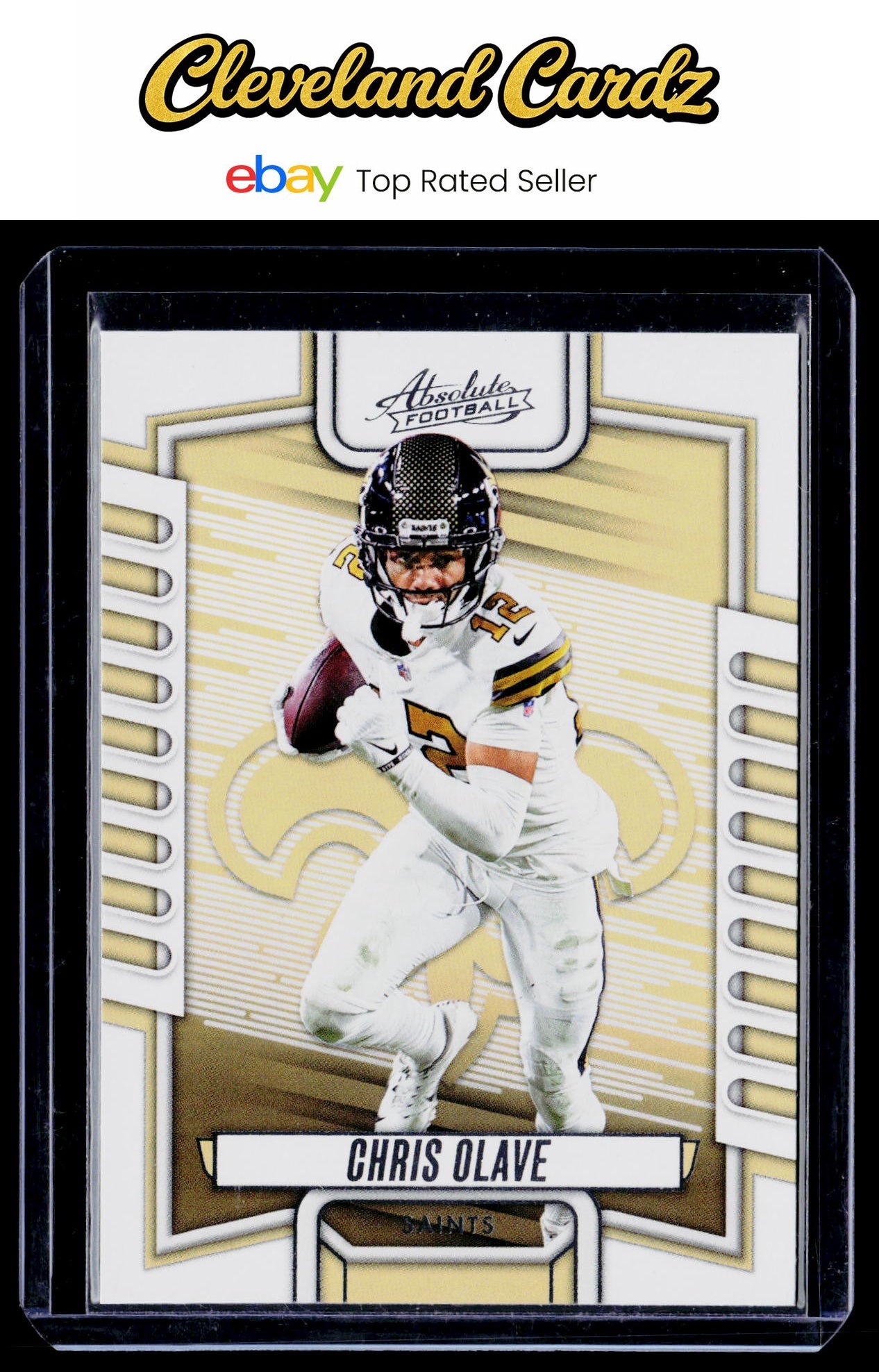 2023 Panini Absolute #72 Chris Olave Green