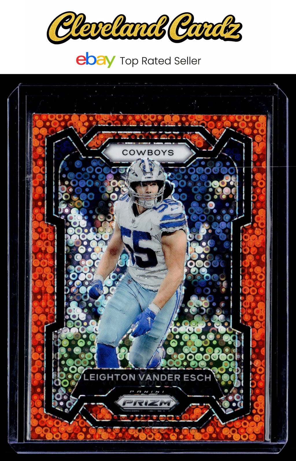 2023 Panini Prizm #76 Leighton Vander Esch Disco