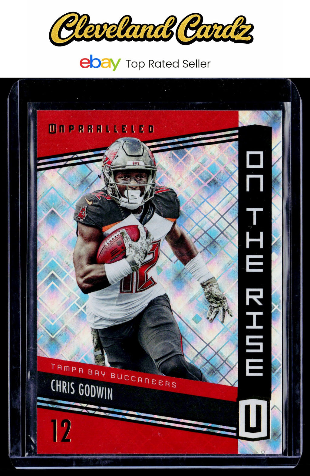 2019 Panini Unparalleled #OTR-CG Chris Godwin On the Rise Galactic