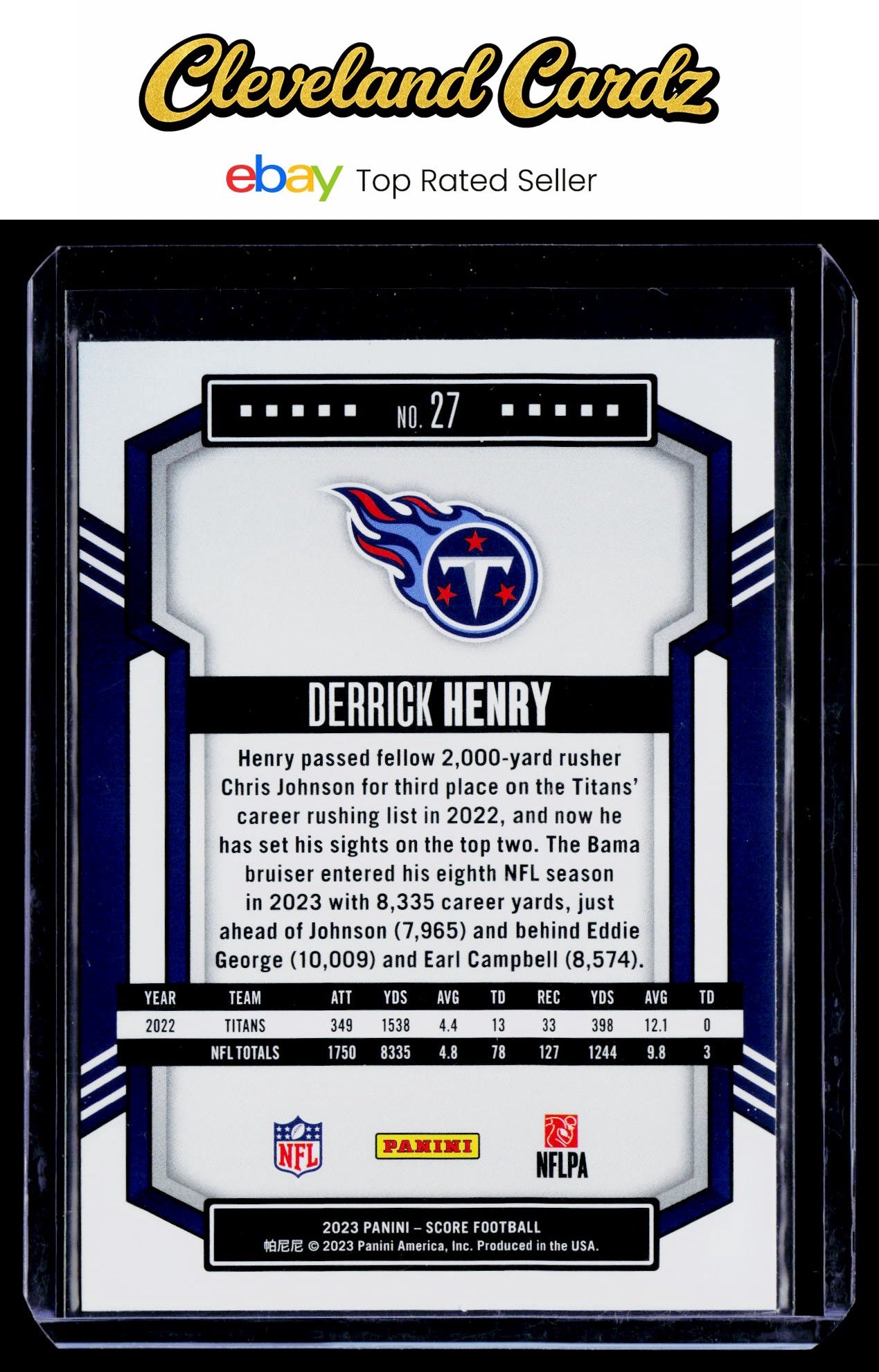 2023 Score #27 Derrick Henry