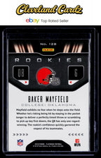 2018 Panini Playbook #128 Baker Mayfield RC