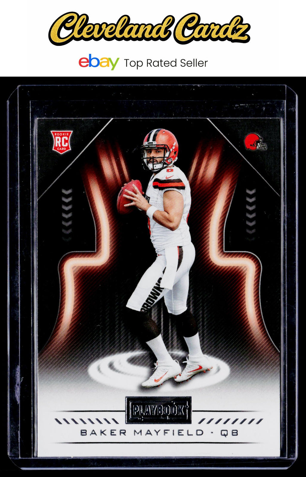 2018 Panini Playbook #128 Baker Mayfield RC