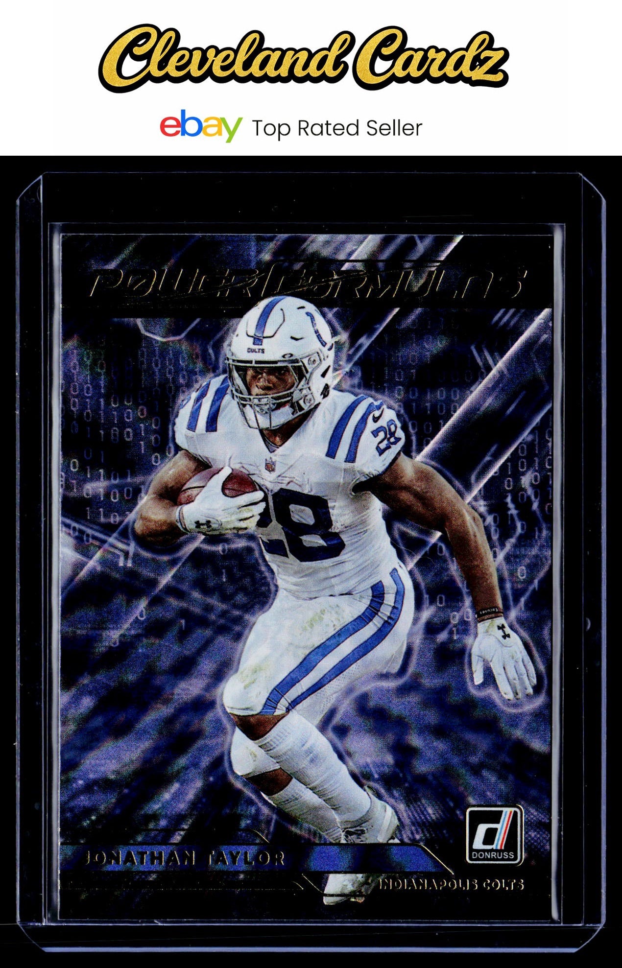 2021 Donruss #PF7 Jonathan Taylor Power Formulas