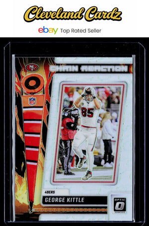 2023 Donruss Optic #CR-GK George Kittle Chain Reaction