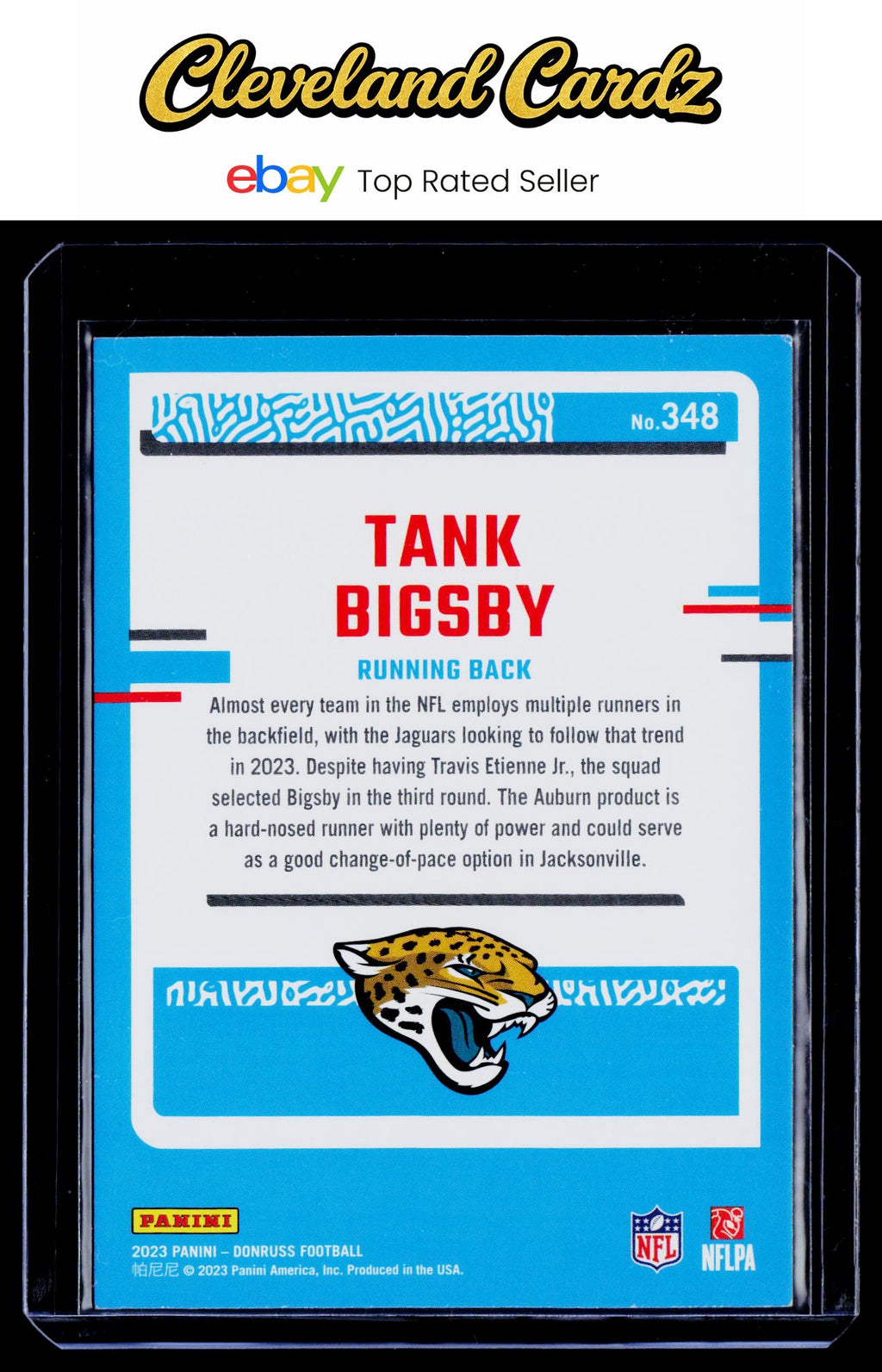 2023 Donruss #348 Tank Bigsby RC