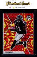 2020 Panini Mosaic #15 Julio Jones Prizm Reactive Gold