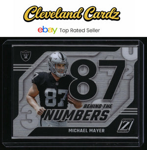 2023 Panini Zenith #21 Michael Mayer Behind the Numbers