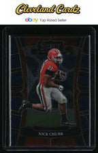 2023 Panini Select Draft Picks #45 Nick Chubb Blue Retail