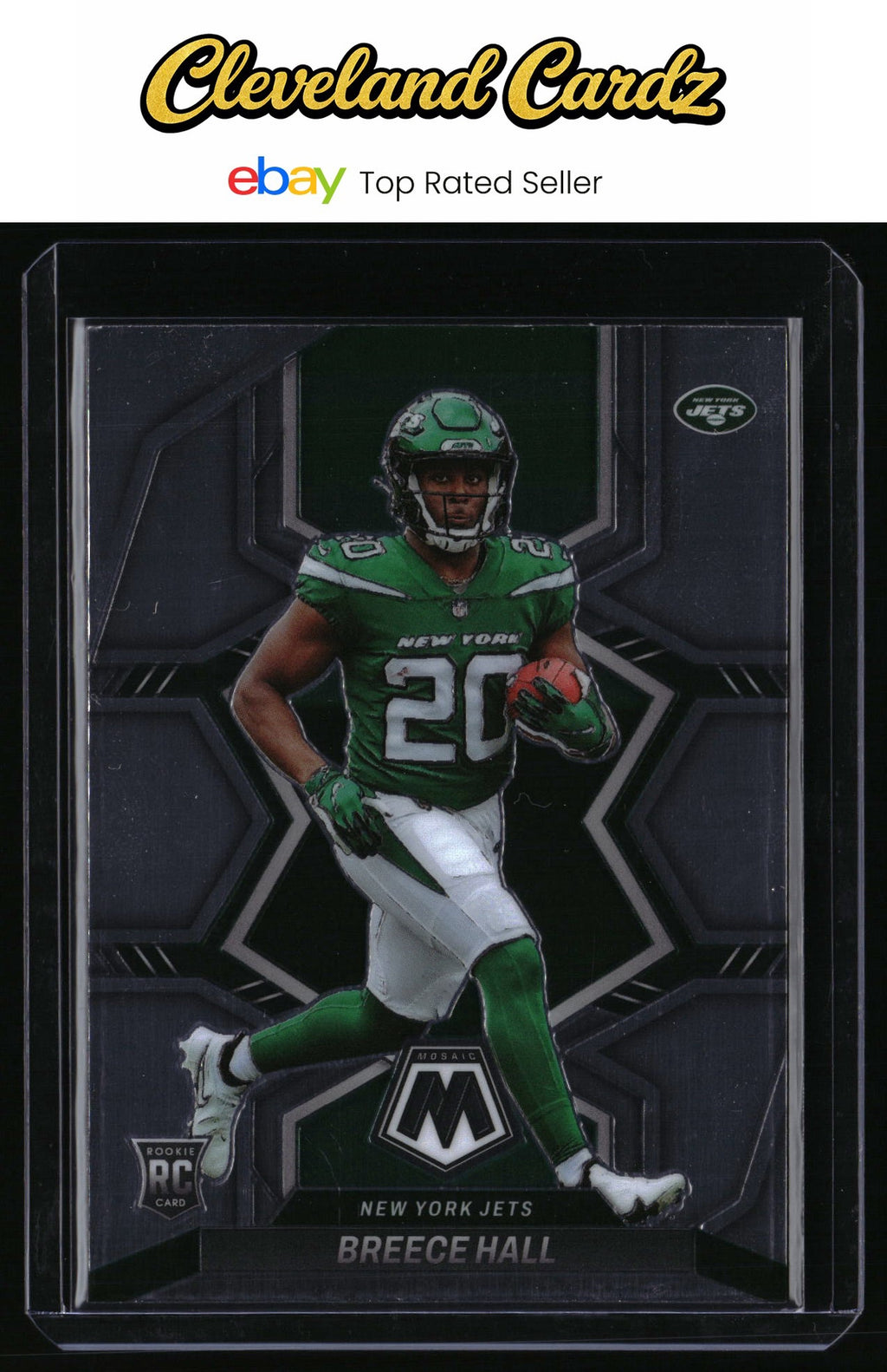 2022 Panini Mosaic #307 Breece Hall RC
