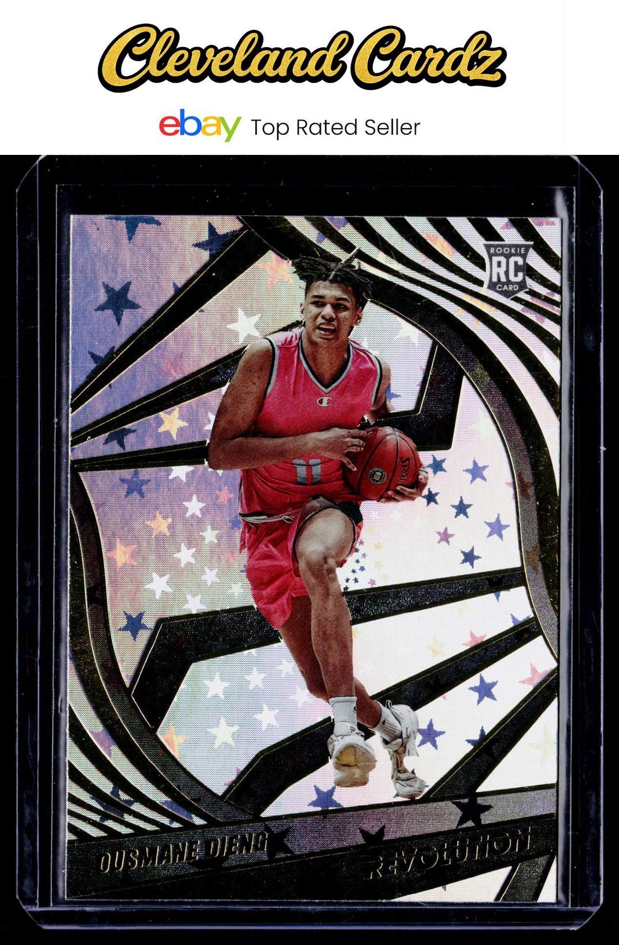 2022 Panini Chronicles Draft Picks #27 Ousmane Dieng Revolution Astro RC