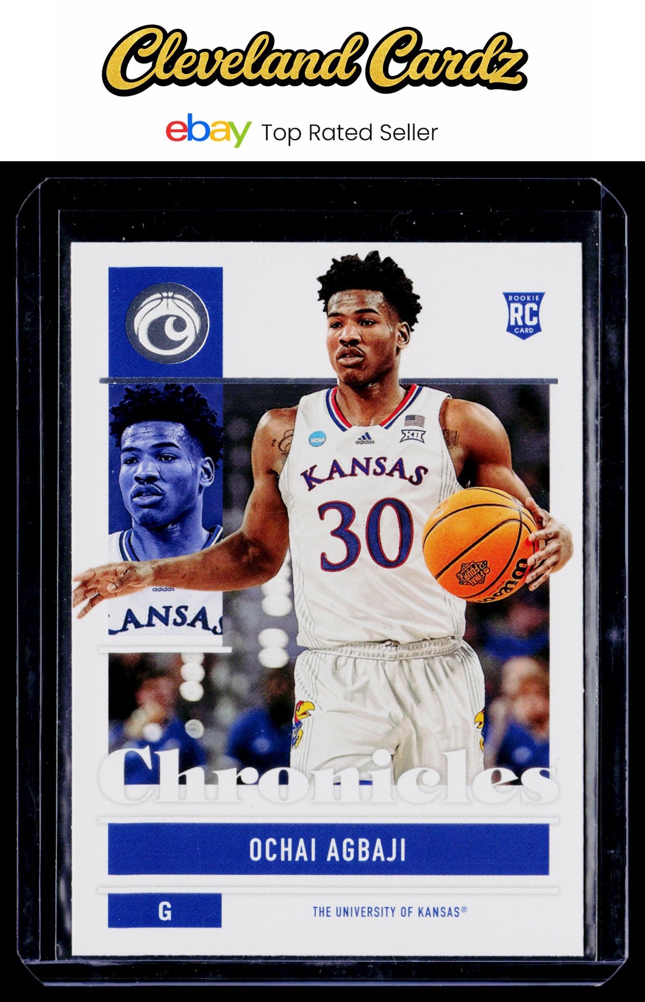 2022 Panini Chronicles Draft Picks #20 Ochai Agbaji RC