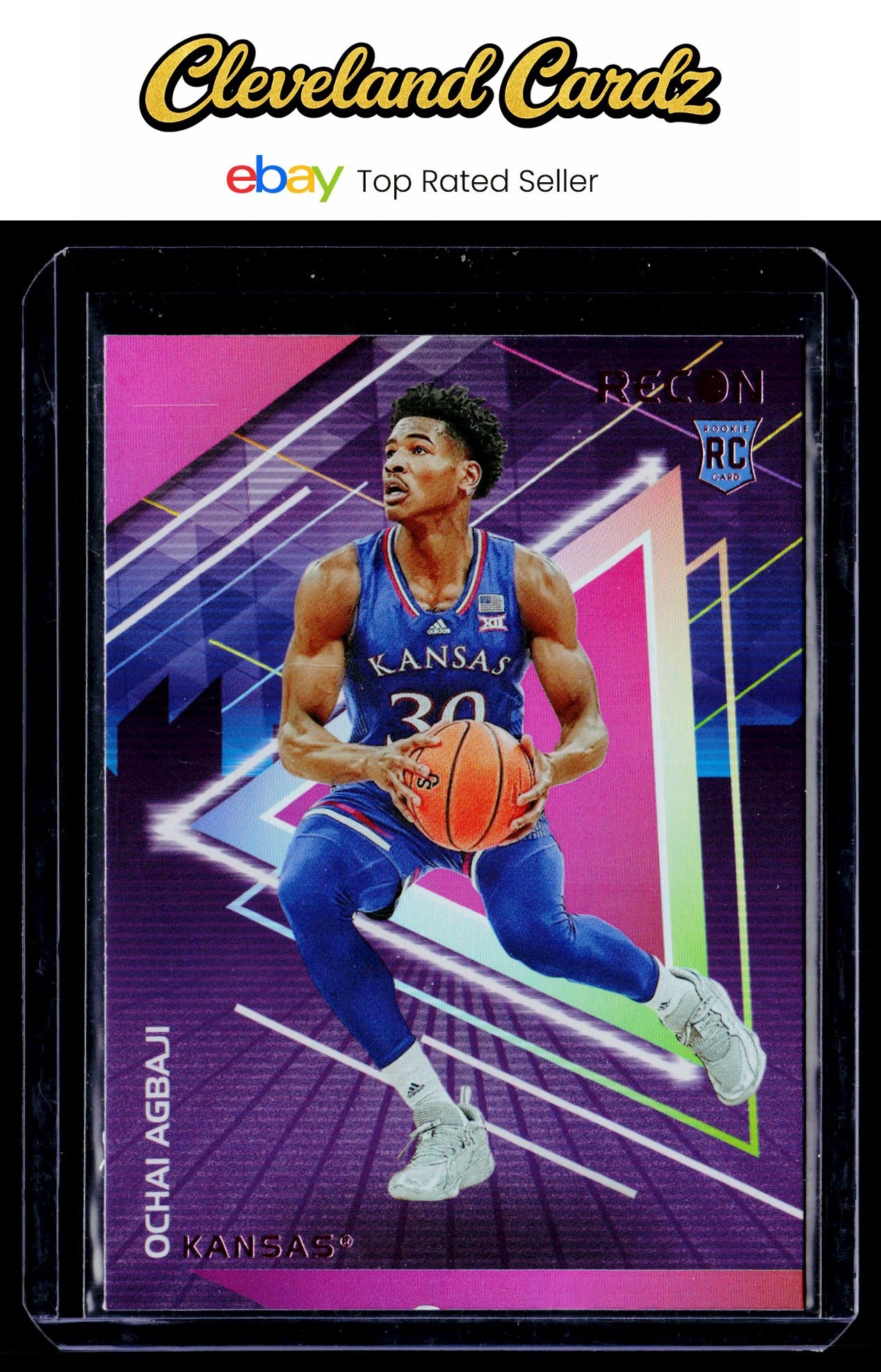 2022 Panini Chronicles Draft Picks #20 Ochai Agbaji Recon RC