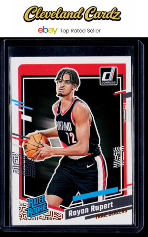 2023-24 Donruss #218 Rayan Rupert RC