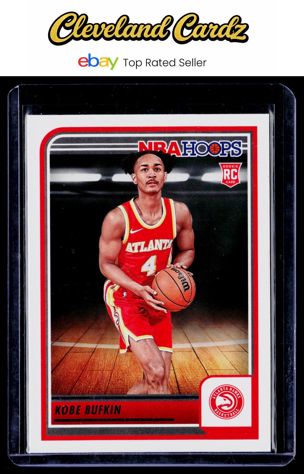 2023-24 Hoops #246 Kobe Bufkin RC