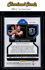2021-22 Panini Prizm #289 Dirk Nowitzki Green