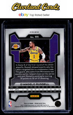2023-24 Panini Prizm #111 D'Angelo Russell Prizms Silver