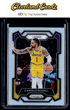 2023-24 Panini Prizm #111 D'Angelo Russell Prizms Silver