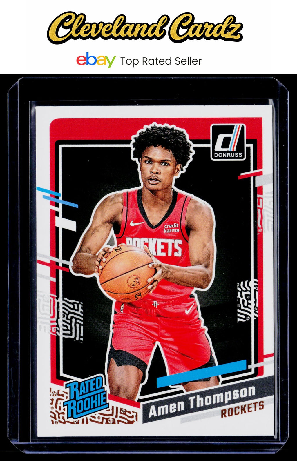 2023-24 Donruss #206 Amen Thompson RC
