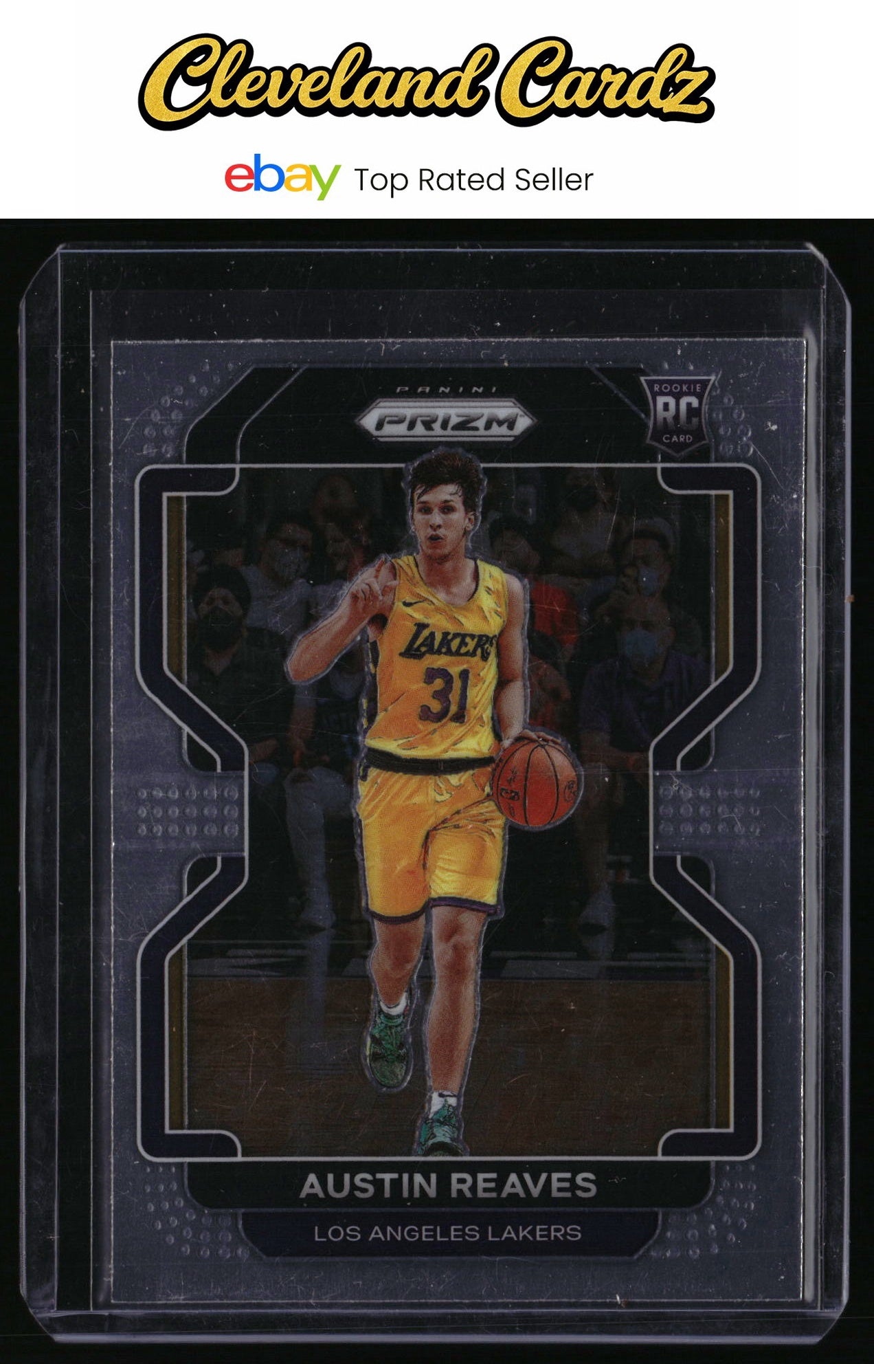 2021-22 Panini Prizm #165 Austin Reaves RC
