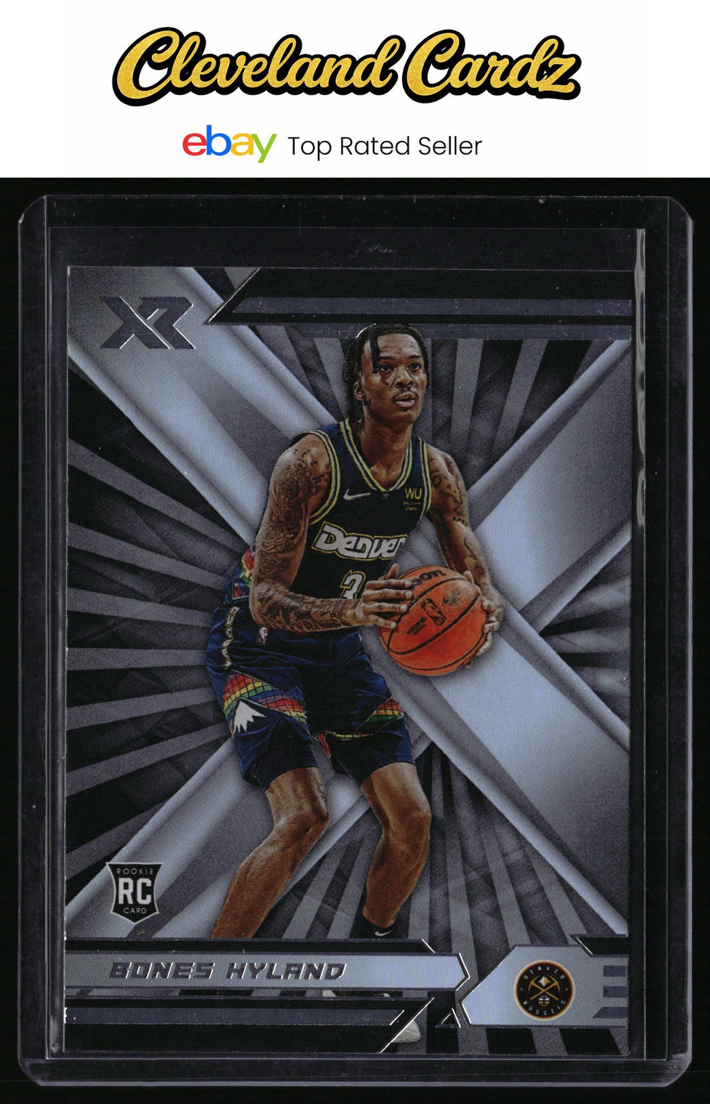2021-22 Panini Chronicles #374 Bones Hyland RC