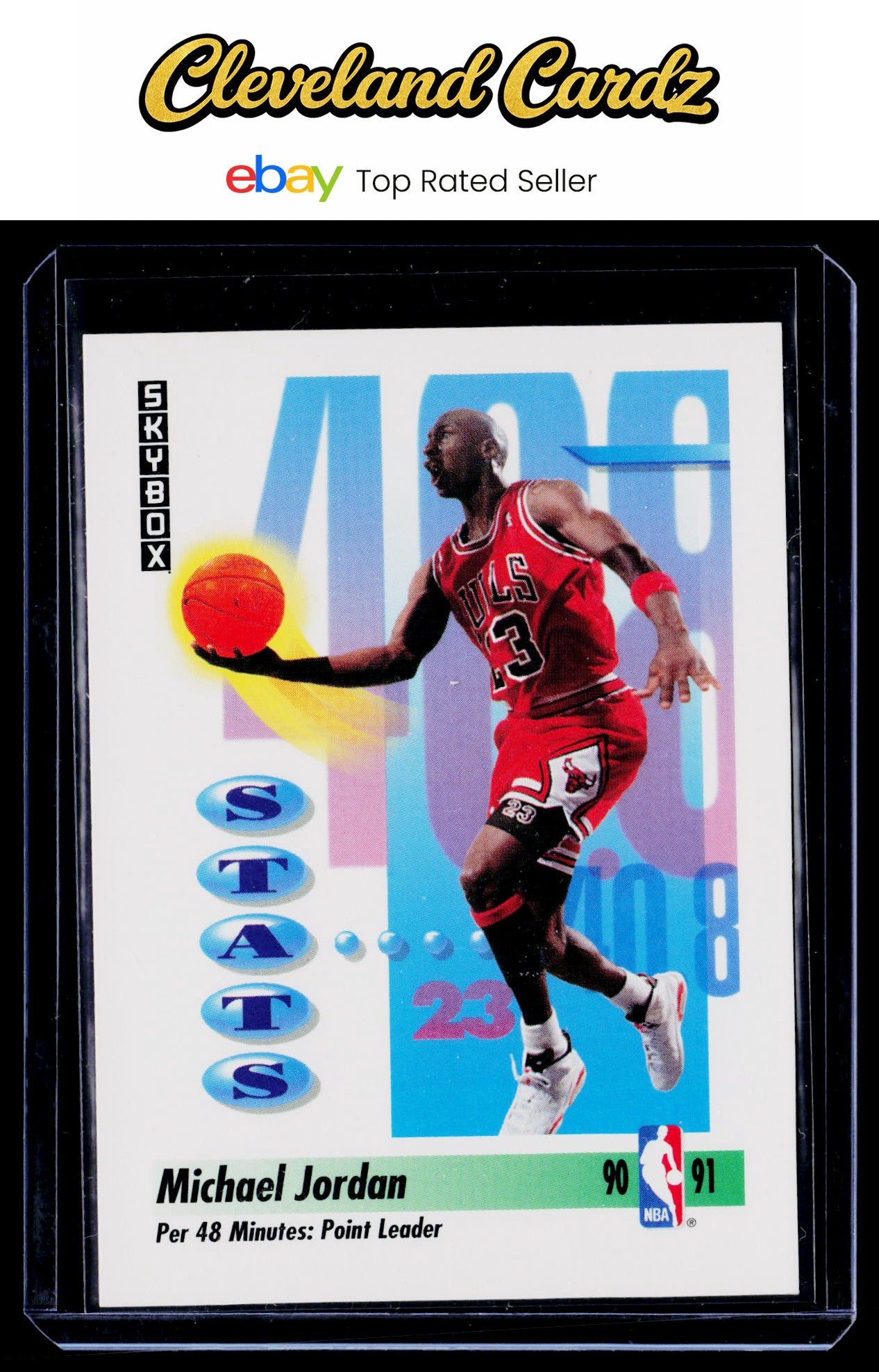 1991-92 SkyBox #307 Michael Jordan