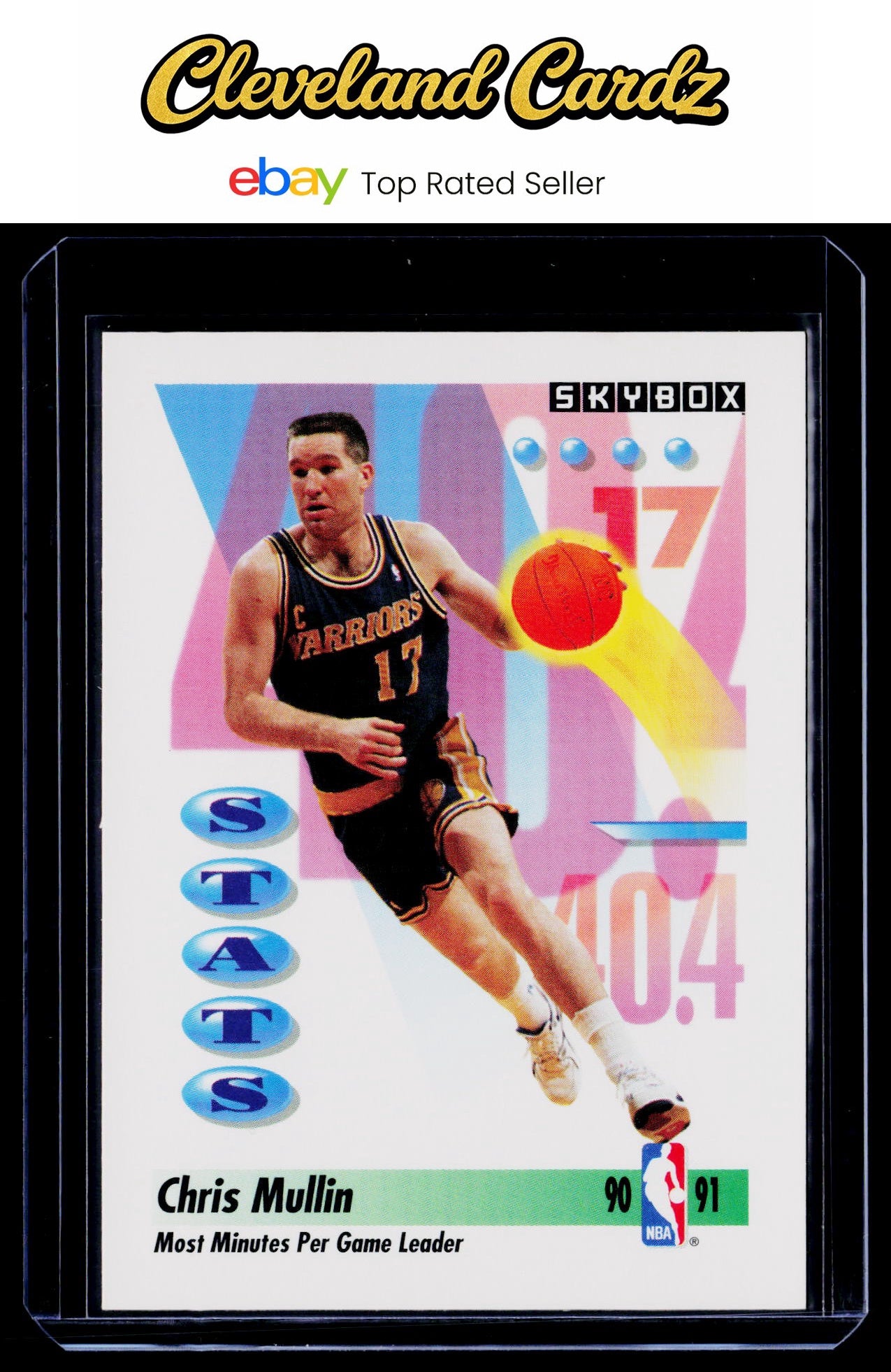 1991-92 SkyBox #301 Chris Mullin