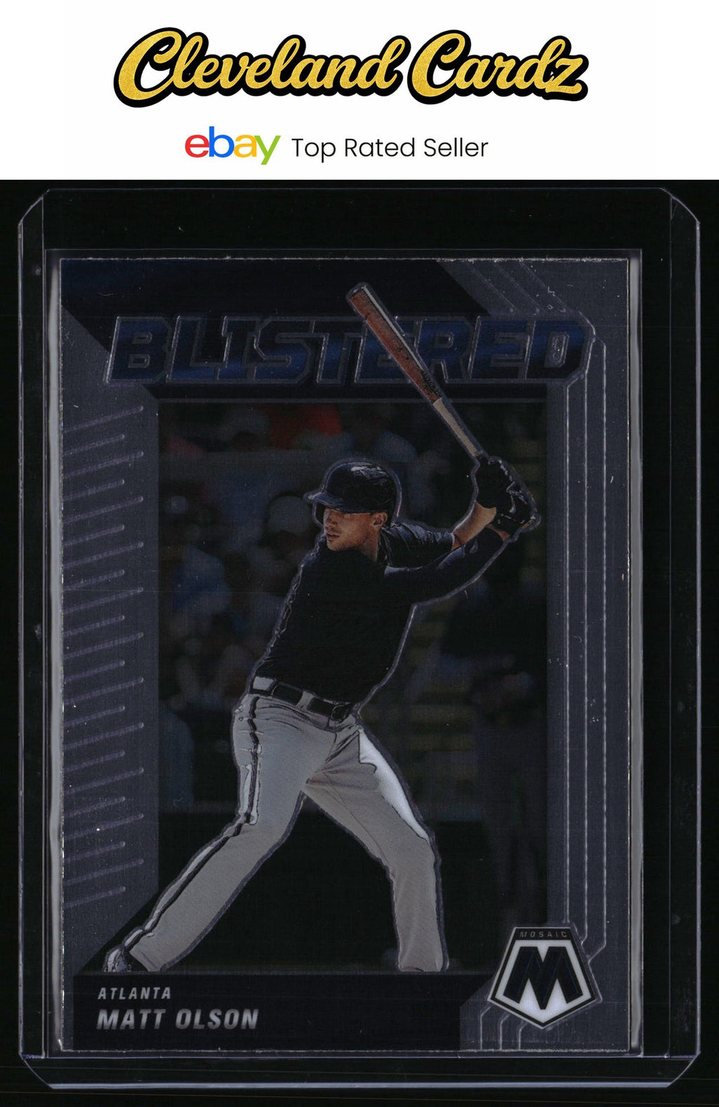 2022 Panini Mosaic #BL-4 Matt Olson Blistered