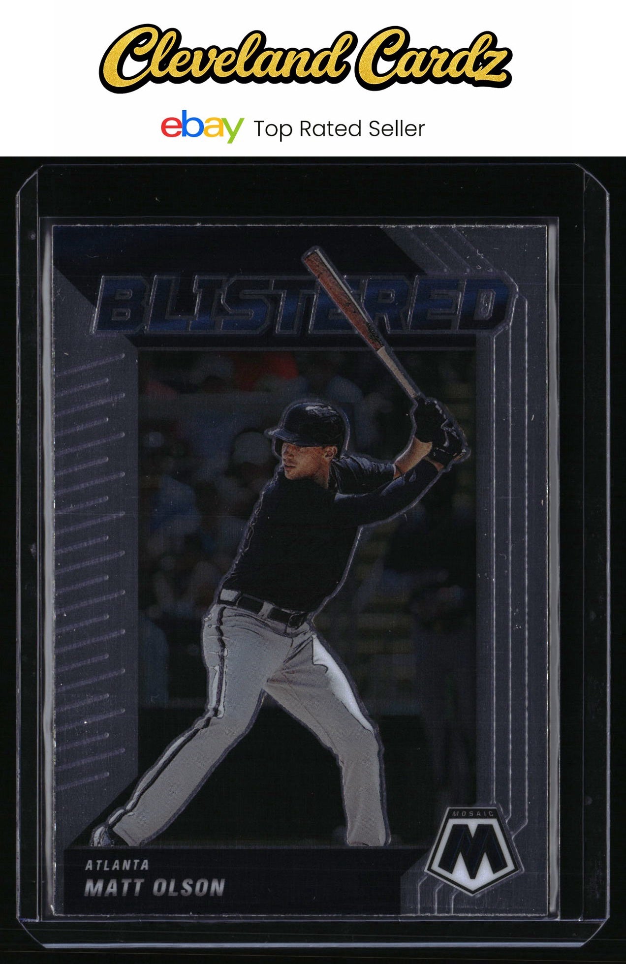2022 Panini Mosaic #BL-4 Matt Olson Blistered