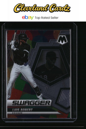 2022 Panini Mosaic #SW-7 Luis Robert Swagger