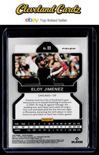2022 Panini Prizm #89 Eloy Jimenez Blue Prizm