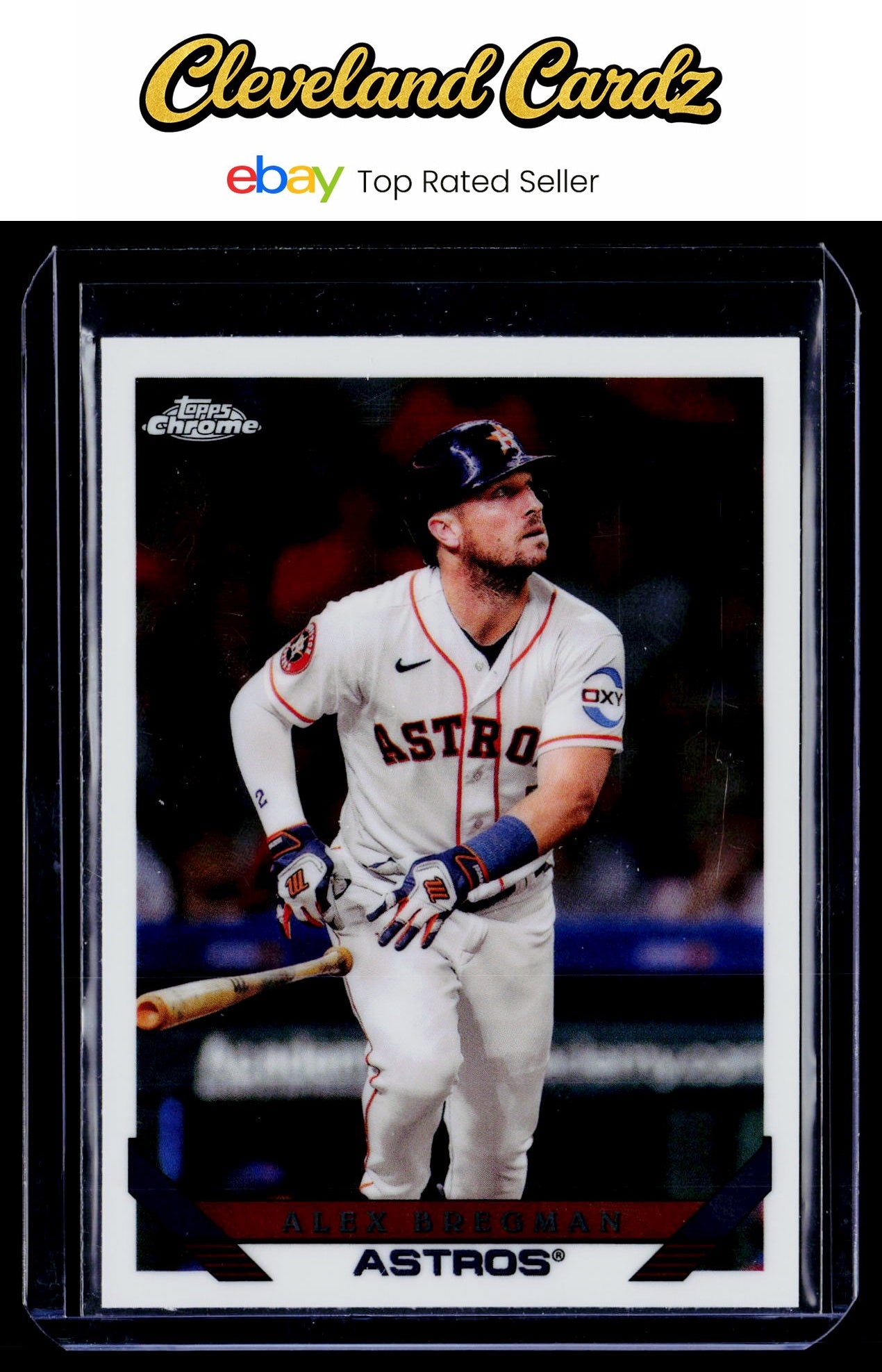 2023 Topps Chrome Lids Mitchell & Ness #93-8 Alex Bregman