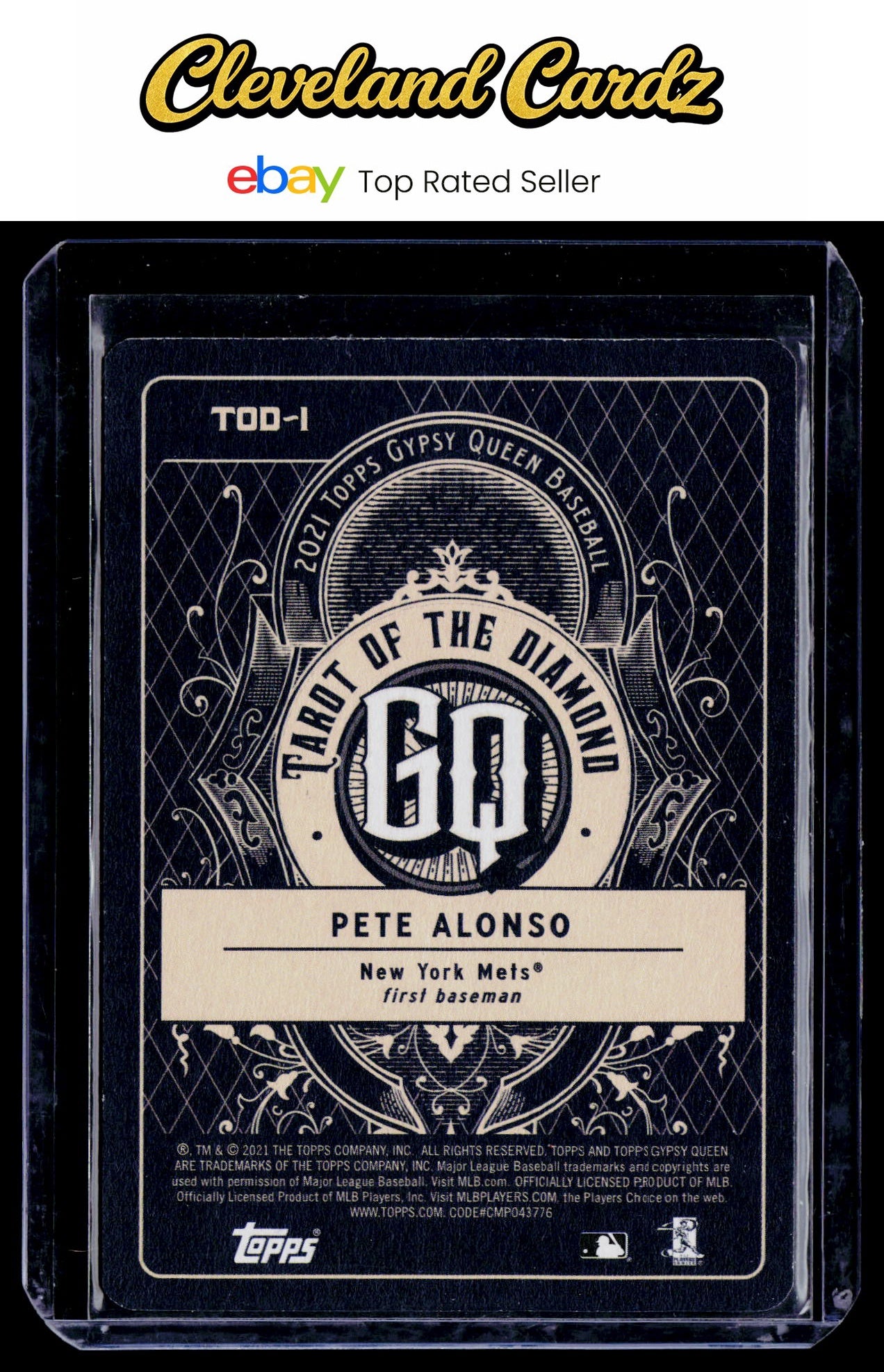2021 Topps Gypsy Queen #TOD-1 Pete Alonso Tarot of the Diamond