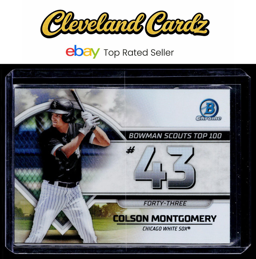 2023 Bowman #BTP-43 Colson Montgomery Bowman Scouts Top 100