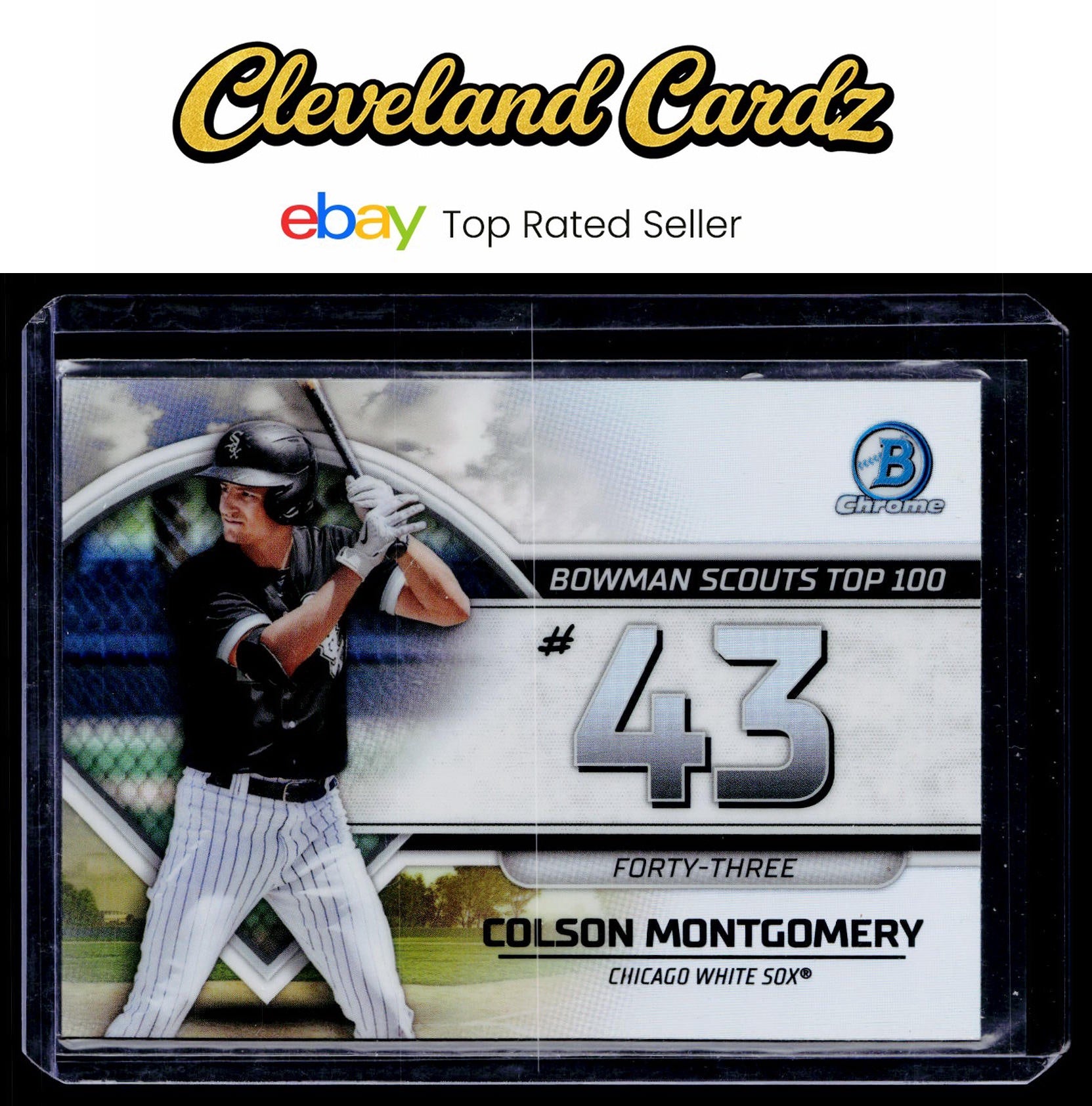 2023 Bowman #BTP-43 Colson Montgomery Bowman Scouts Top 100