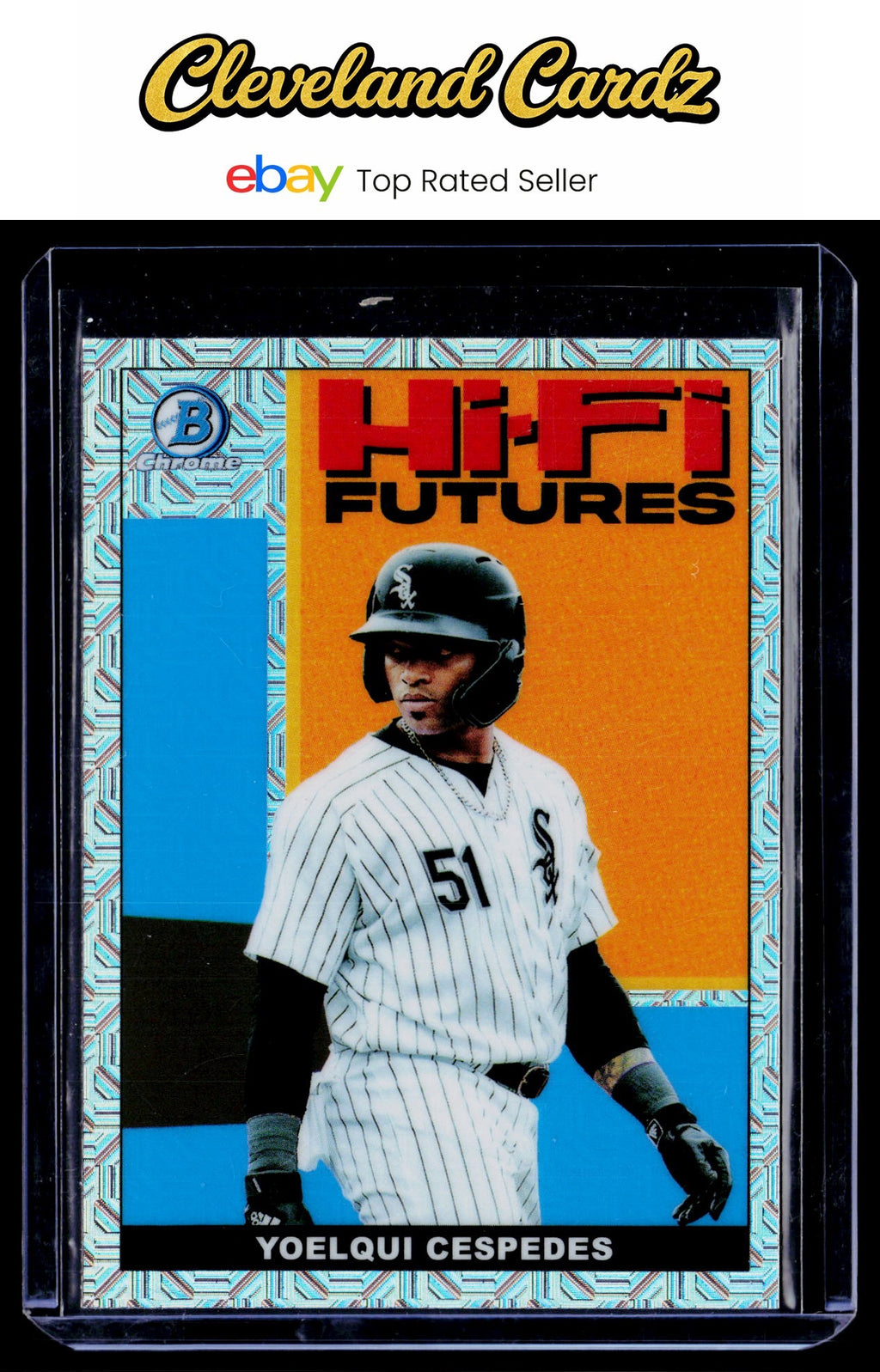 2022 Bowman #HIFI-23 Yoelqui Cespedes Hi-Fi Futures Mojo Refractors