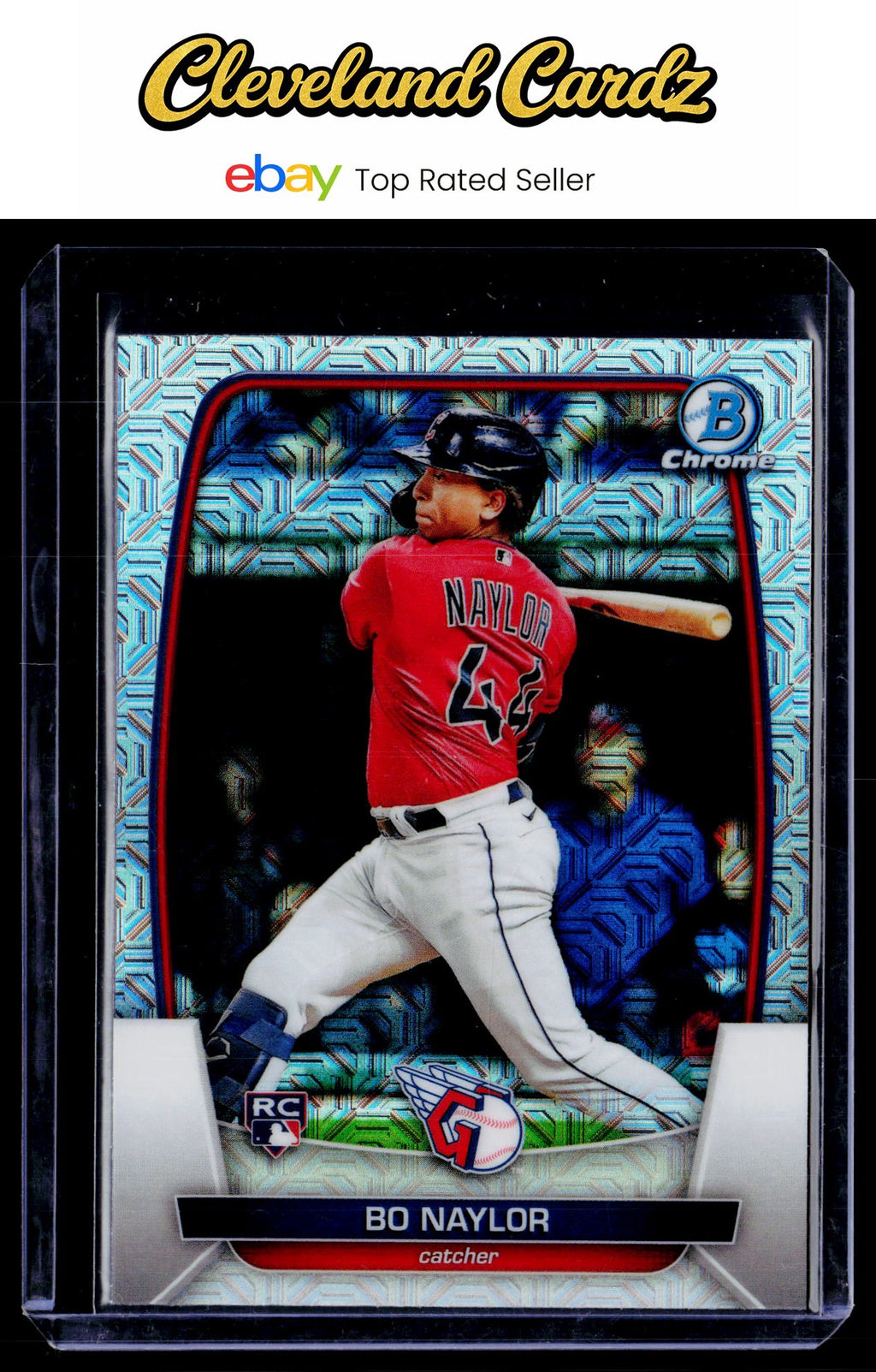 2023 Bowman #60 Bo Naylor Mojo Refractors