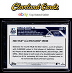 2023 Topps Update #ASG-7 Ronald Acuña Jr. 2023 All-Star Game