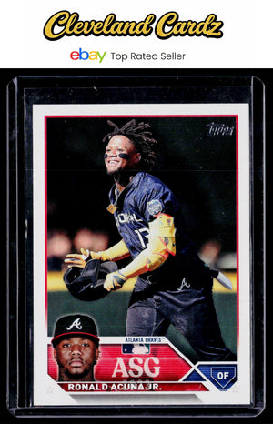 2023 Topps Update #ASG-7 Ronald Acuña Jr. 2023 All-Star Game