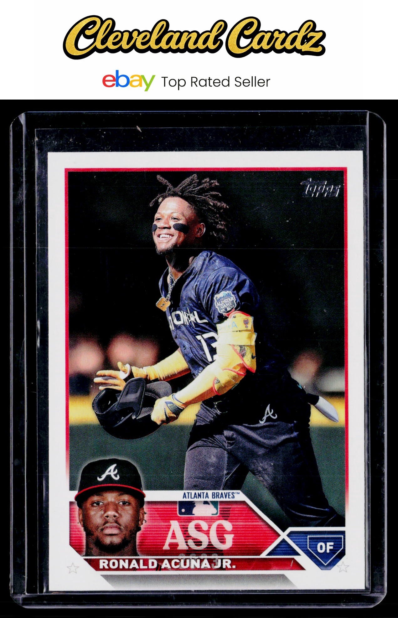 2023 Topps Update #ASG-7 Ronald Acuña Jr. 2023 All-Star Game