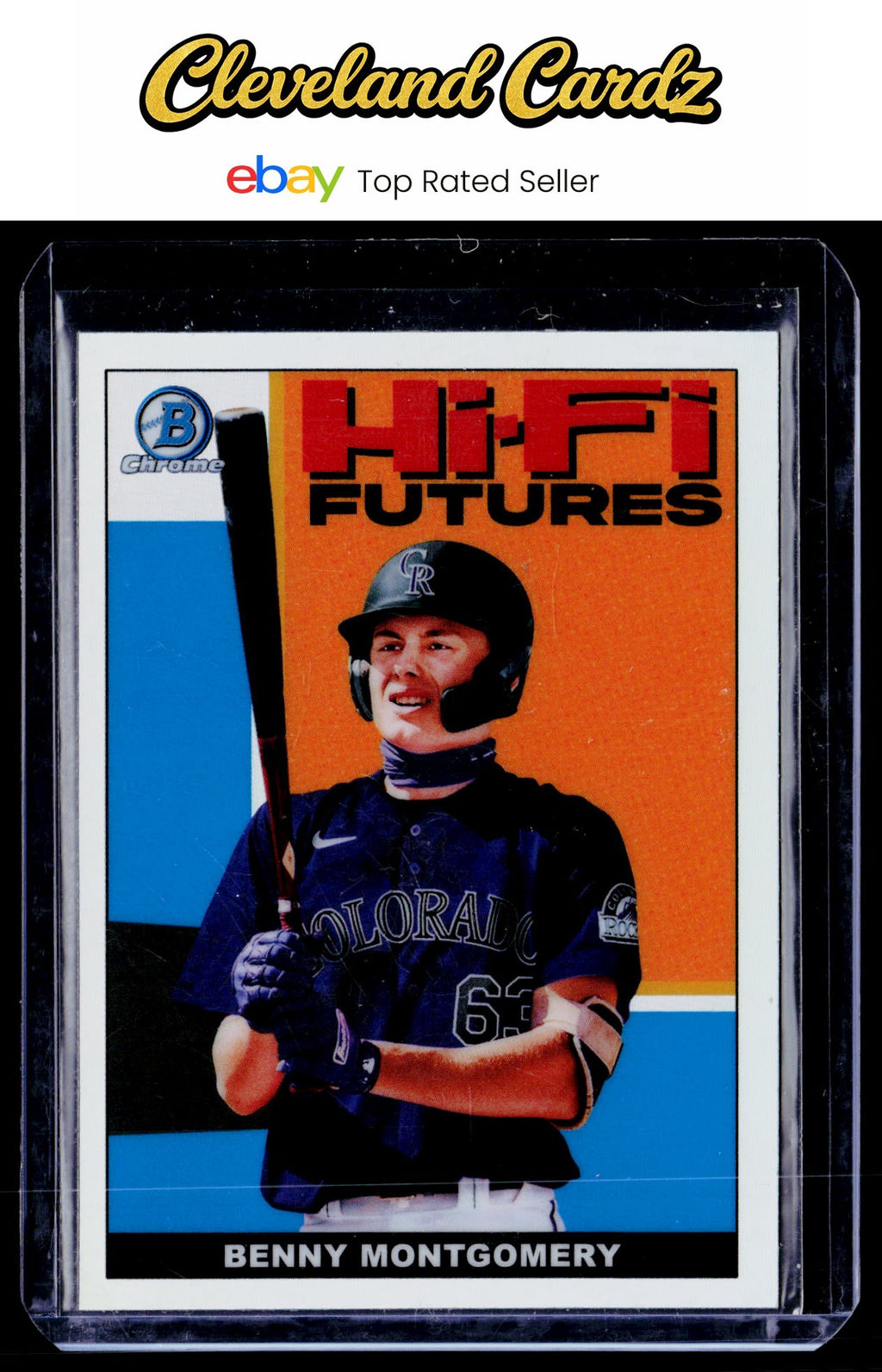 2022 Bowman #HIFI-2 Benny Montgomery Hi-Fi Futures