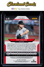 2021 Panini Prizm #65 Zac Gallen Red/White/Blue Prizm