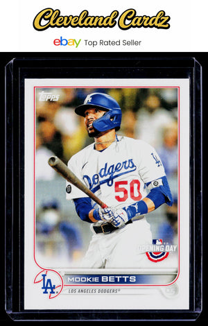 2022 Topps #50 Mookie Betts  582 Montgomery