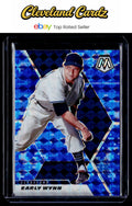 2021 Panini Mosaic #27 Early Wynn Blue Camo